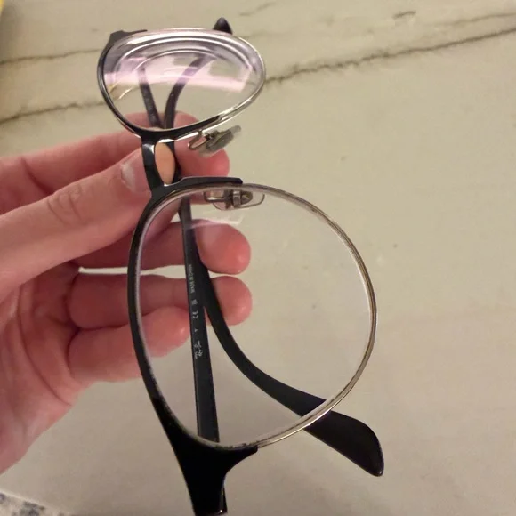 RAY BAN FRAMES ONLY EYEGLASSES RB 6375 2861 BLACK 53-18-145 - Picture 8 of 14